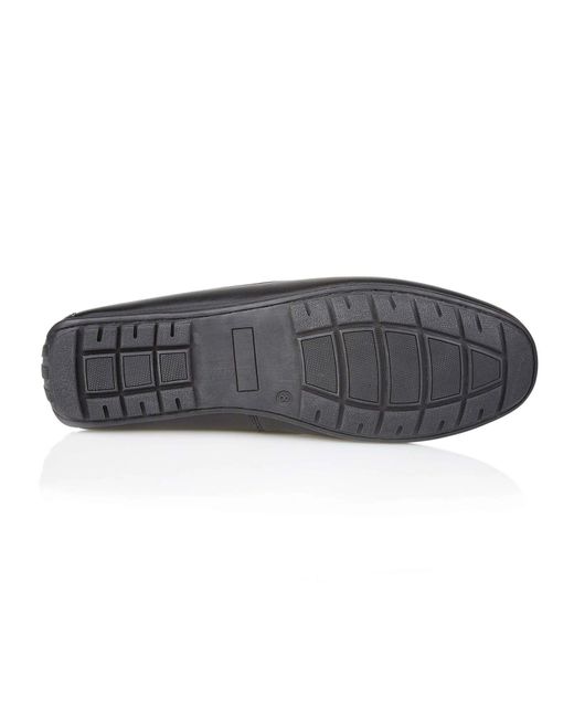 Silver Street London Black Austin Loafers for men