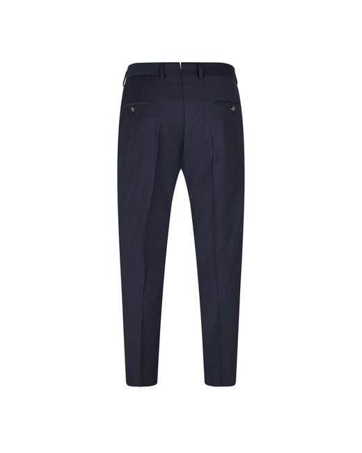 Boss Blue Straight Trousers L for men