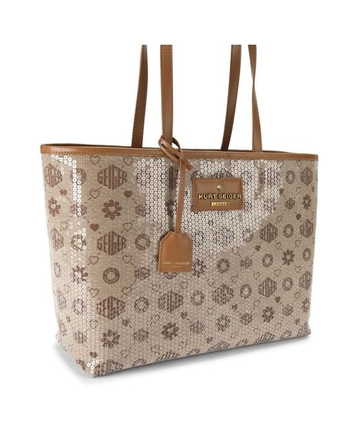 Kurt Geiger Natural Chiswick Lg Shopper Bag