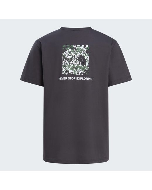 The North Face Black M Box Nse Infill Ss Tee for men