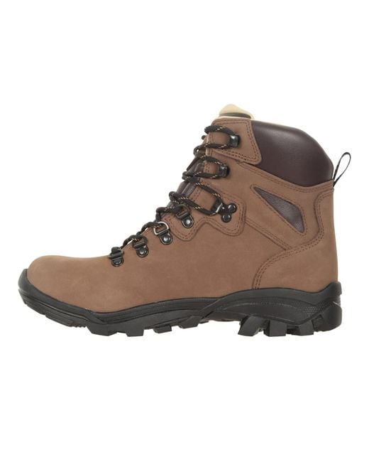 Mountain Warehouse Odyssey Extreme Nubuck Waterdichte Wandelschoenen (bruin) in het Brown voor heren