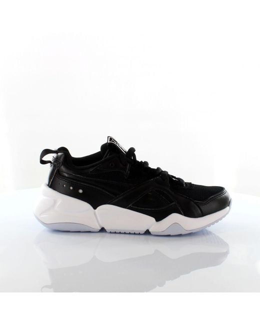 Puma nova black sale