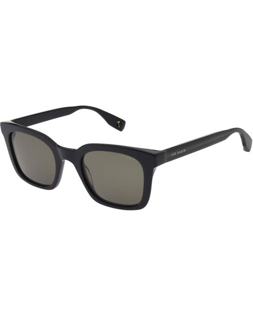 Ted Baker Black Donall Sunglasses for men