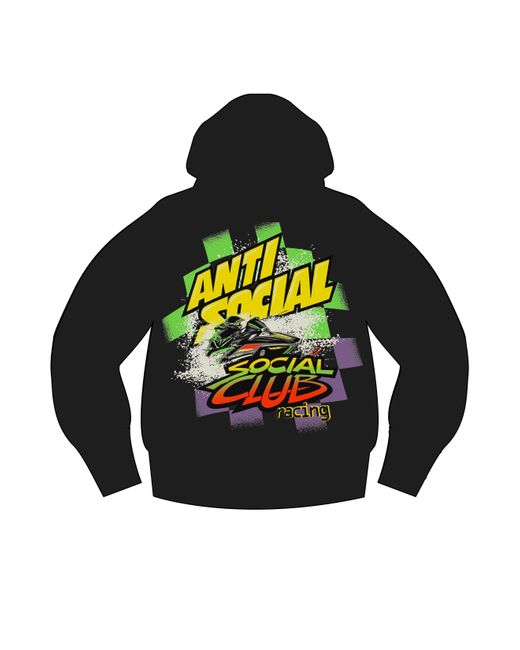 ANTI SOCIAL SOCIAL CLUB Gray Anti Social Club Assc Artic Snowbile Hooide