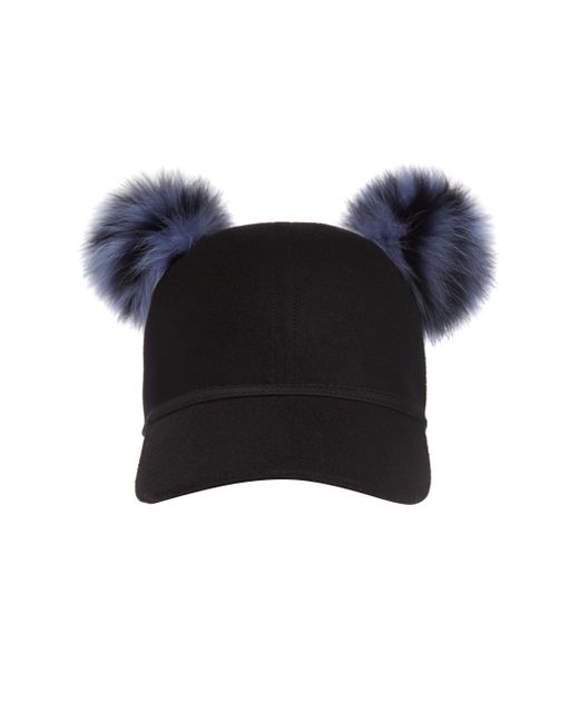 Charlotte Simone Black "Sass" Cap