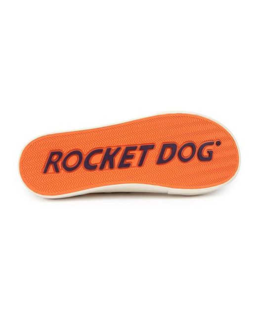 Rocket Dog Jazzin Plus Sneakers in het White