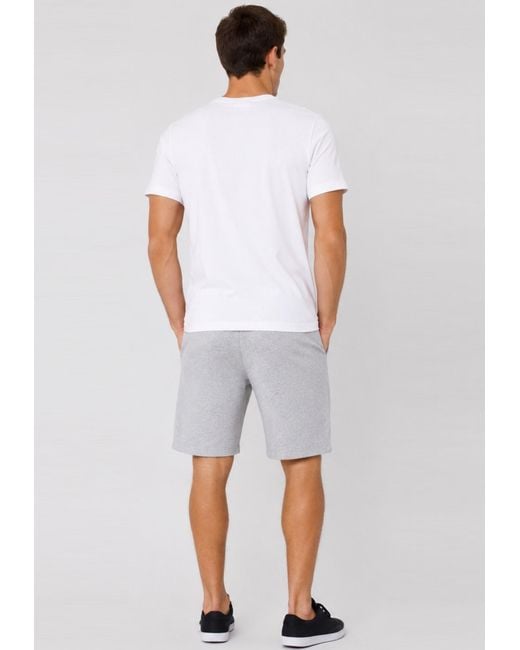 Nike White T-Shirt & Shorts Set for men