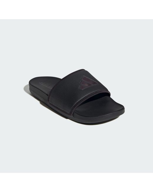 Adidas Black Adilette Comfort Slides