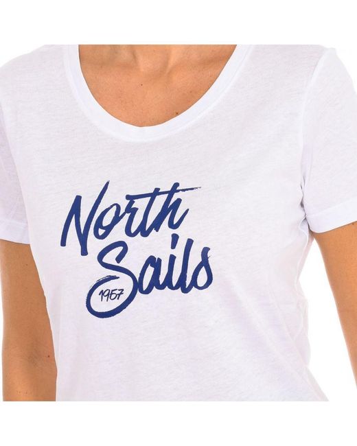 North Sails White Short Sleeve T-Shirt 9024300