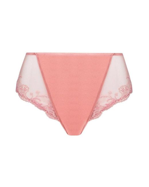 Lise Charmel Brown Splendeur Rose Mid Rise Brief