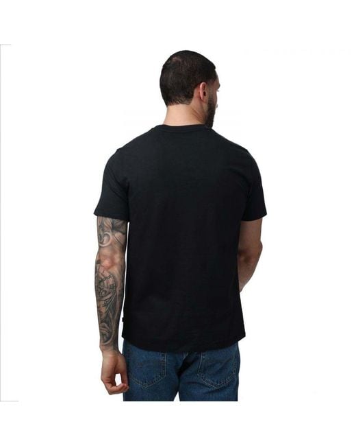 Levi's Black Levi'S Bandana Graphic Crewneck T-Shirt for men