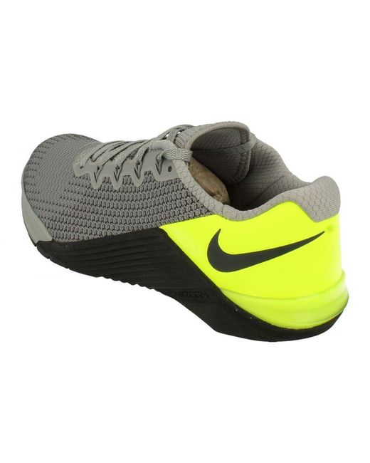 Nike Gray Metcon 5 Trainers for men