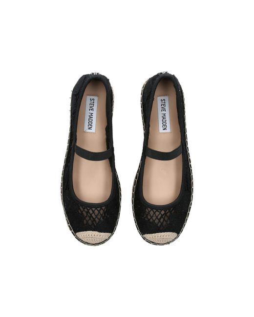 Steve Madden Black Candi Espadrilles