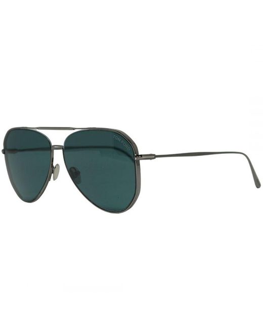 Tom Ford Green Charles-02 Ft0853 12V Sunglasses for men
