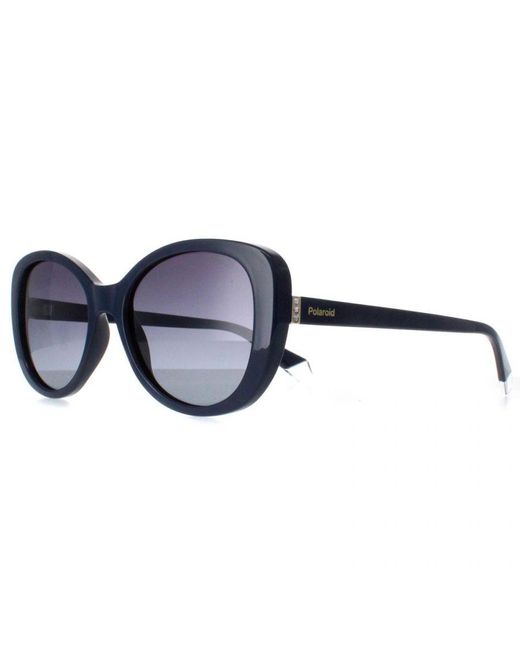 Polaroid Blue Butterfly Gradient Polarized Pld 4154/S/X