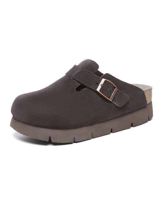 EverAu Australia Brown Ever Au Brooklyn Platform With Sole