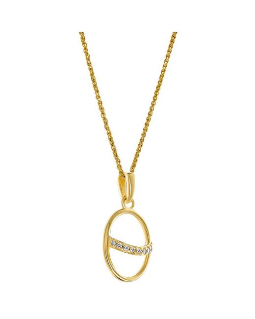 Orphelia Metallic 'Amaliada' 925 Sterling Set: Necklace + Earrings + Ring