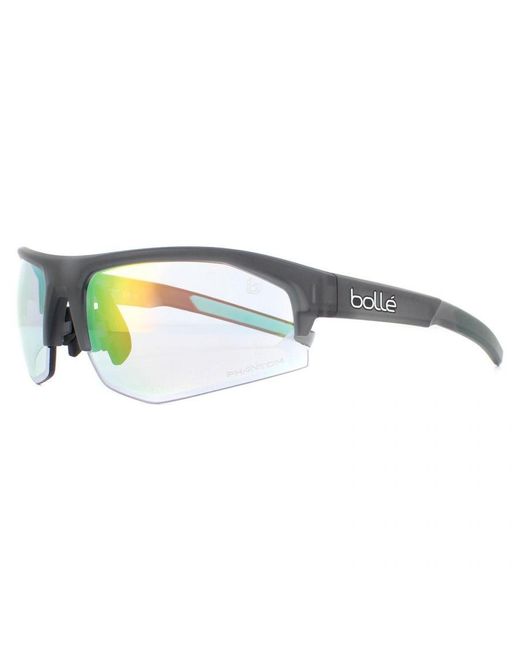 Bolle Blue Sunglasses Bolt 2.0 Bs004004 Matte Crystal Phantom Clear Photochromic