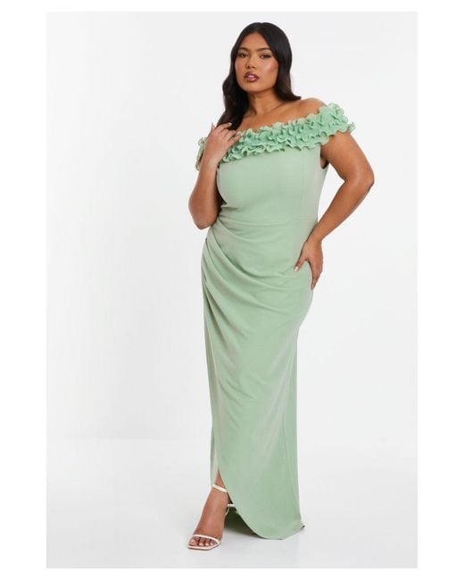 Green bardot dress quiz deals