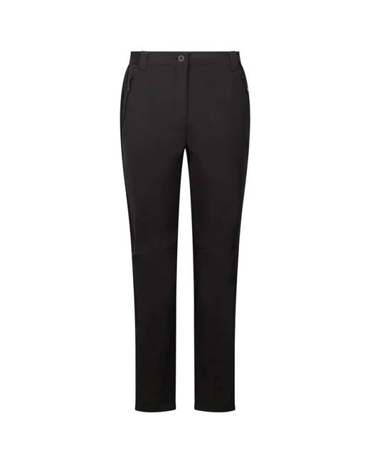 DLX Black Ladies Tawny Softshell Trousers