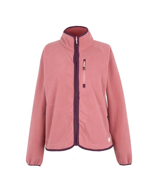 Regatta Pink Ladies Frankie Full Zip Fleece Jacket (Dusty)