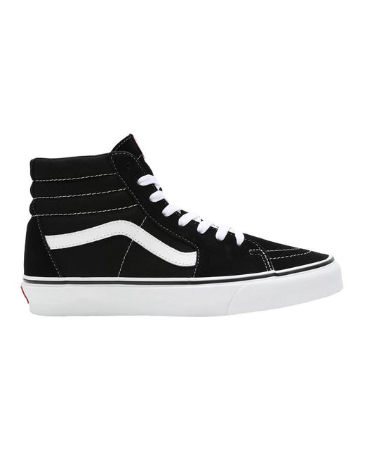 Vans Black Sk8 Hi Trainers