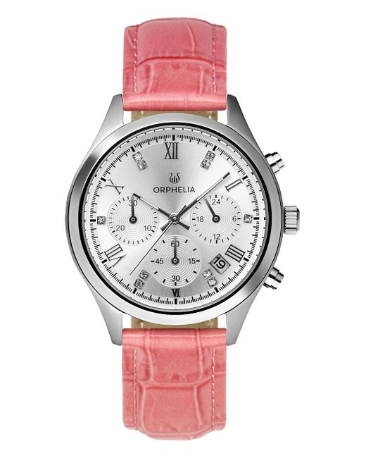 Orphelia Red Regal Watch Or31801 Leather