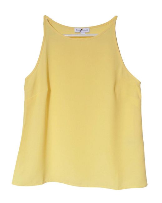 Warehouse Yellow Strappy Cami Top