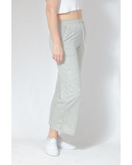 H&M White Relaxed Fit Joggers