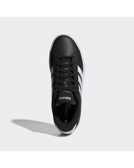 Adidas Black Grand Court 3.0 Shoes for men