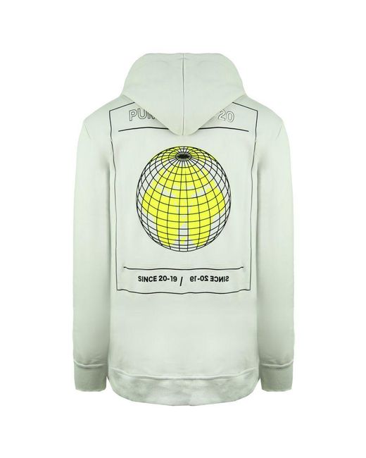 PUMA Gray X Helly Hansen Long Sleeve Pullover Hoodie 598283 95 Cotton for men
