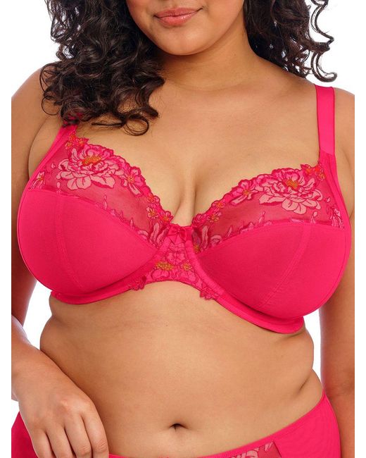 Elomi Red Teagan Plunge Bra
