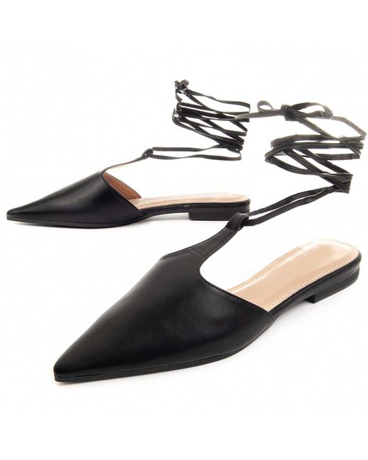 Montevita Black Ballerine Peca
