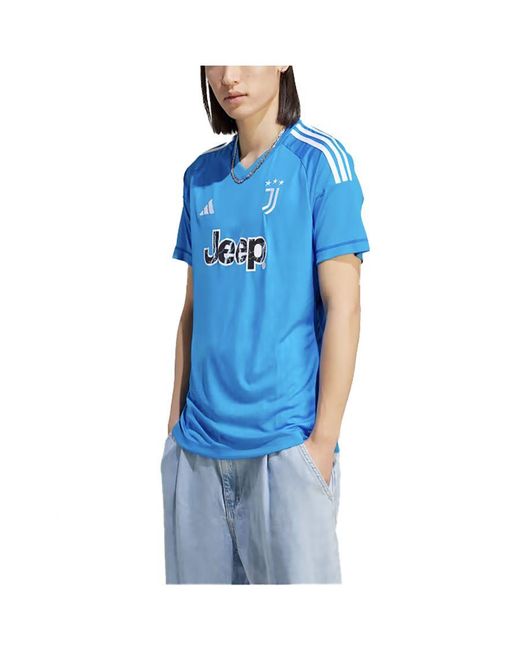Adidas Blue Juventus Condivo 22 Goalkeeper Jersey for men