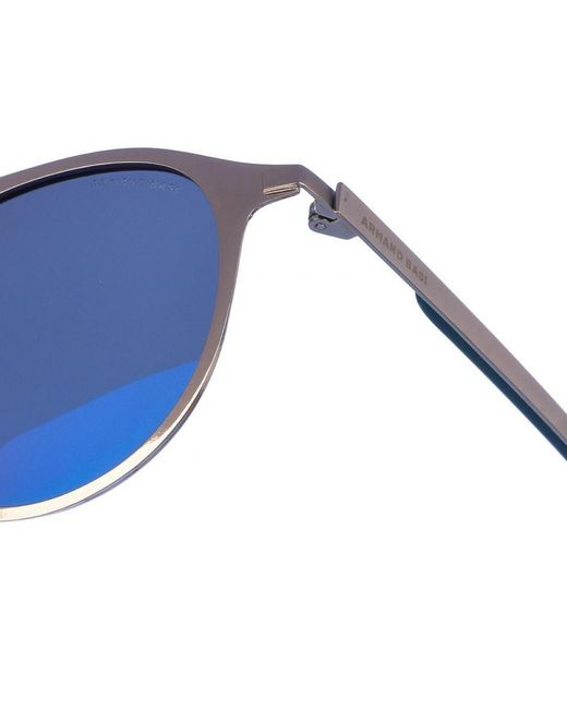 Armand Basi Blue Ab12298 Oval Shape Sunglasses