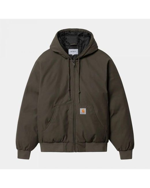 Carhartt Wip Olive Green Active Cold Jacket for men