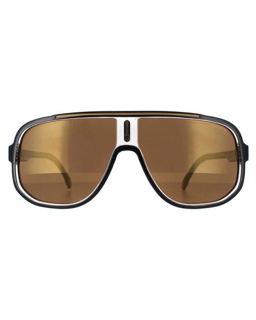Carrera Brown Rectangle High Contrast Polarized Antireflex 1058/S for men