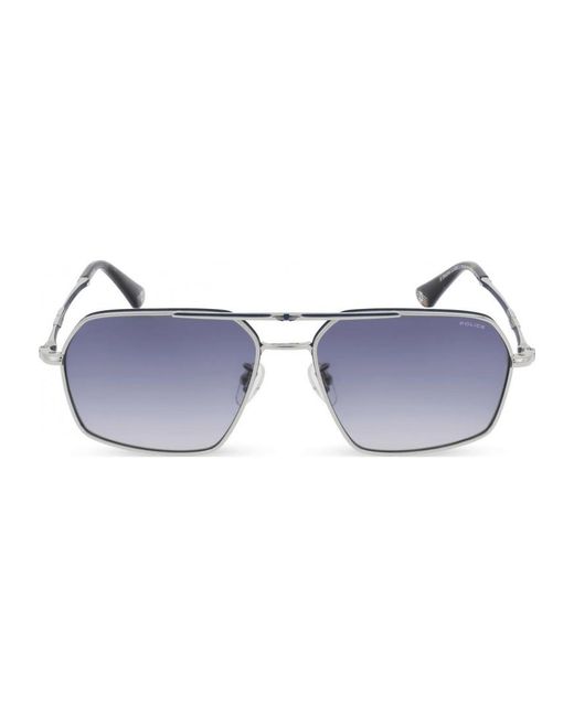 Police Blue Spll86M 58 580F94 Sunglasses for men