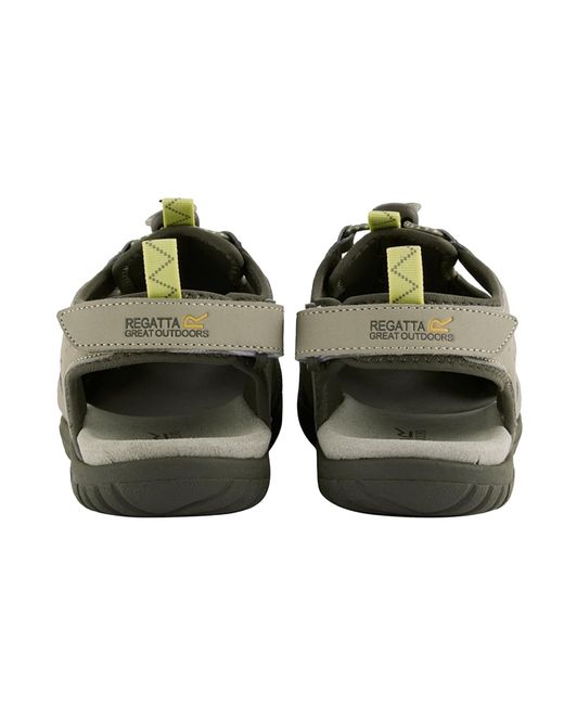 Regatta Gray Ladies Westshore Iv Sandals (Parchment/Canary)
