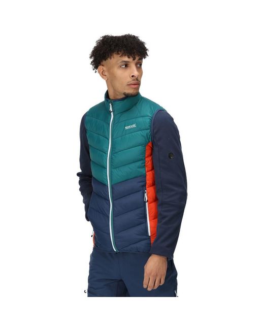 Regatta Harrock Geïsoleerde Bodywarmer Gilet in het Blue voor heren