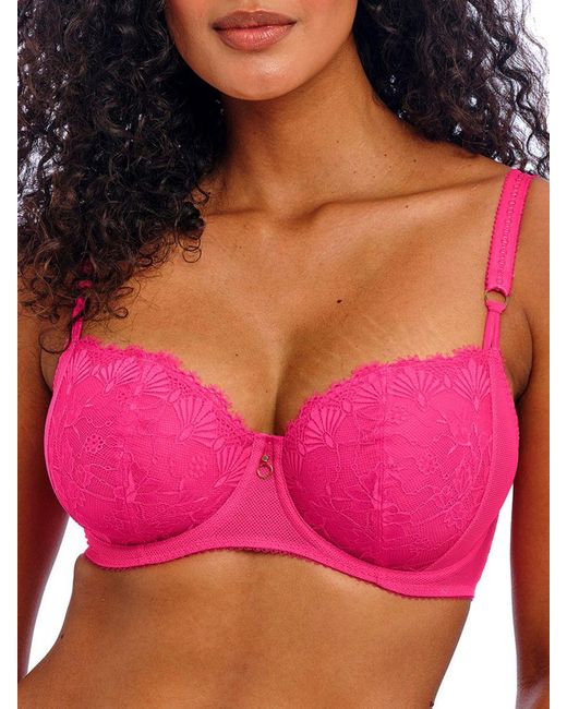 Freya Pink Fascinate Balconette Bra