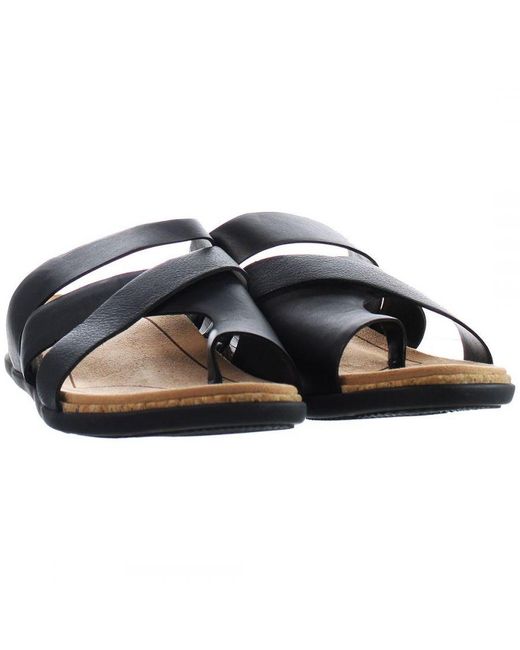 Vionic Blue Luelle Flip-Flops Leather