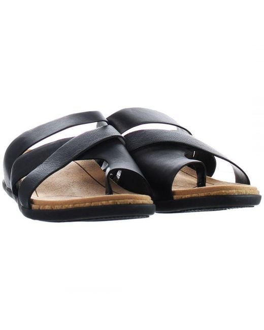 Vionic Blue Luelle Flip-Flops Leather