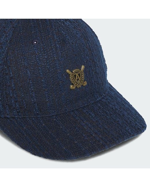 Adidas Originals Blue Boucle 5 Panel Hat for men
