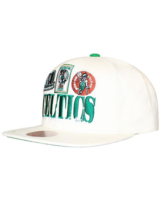 Mitchell & Ness Green Nba Boston Celtics Reframe Retro Cap for men