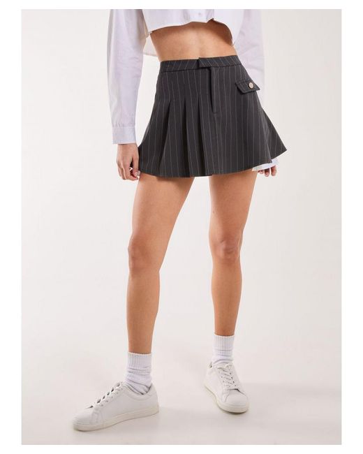 Pink Vanilla Multicolor Deconstructed Tennis Skirt
