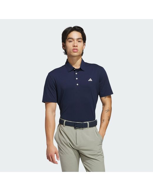 Adidas Originals Blue Ultimate365 Tour Twistknit Polo Shirt for men