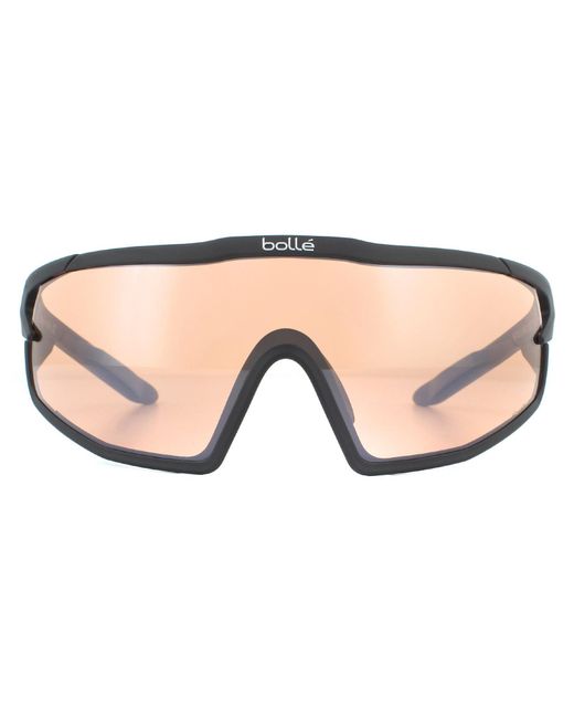 Bolle Natural Sunglasses B-Rock Pro 12627 Matte Phantom Vermillon Gun Photochromic for men
