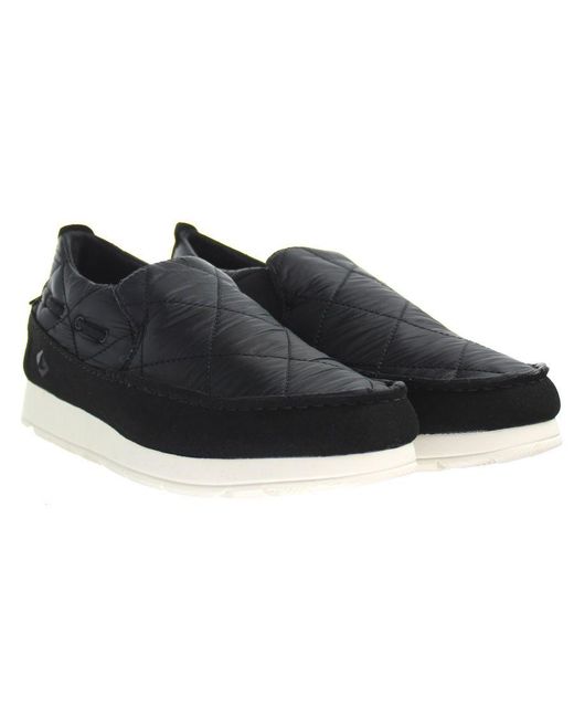 Sperry Top-Sider Black Moc-Sider Nylon Shoes for men