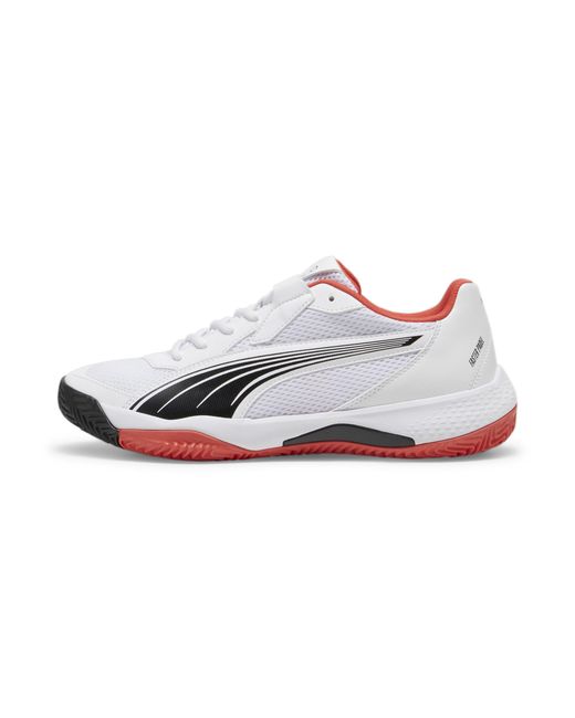 PUMA White Nova Court Padel Shoes for men